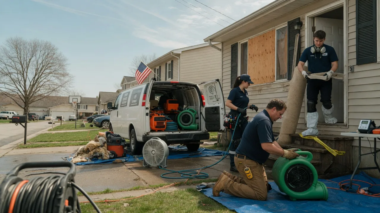 Water Damage Restoration in Wayne City, IL near me